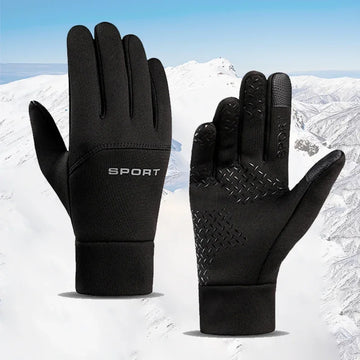 Warm winter gloves with touchscreen, windproof and cold resistant. 
