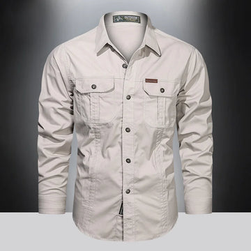 High-quality men's cargo shirt 