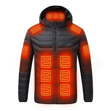 Heated winter jacket